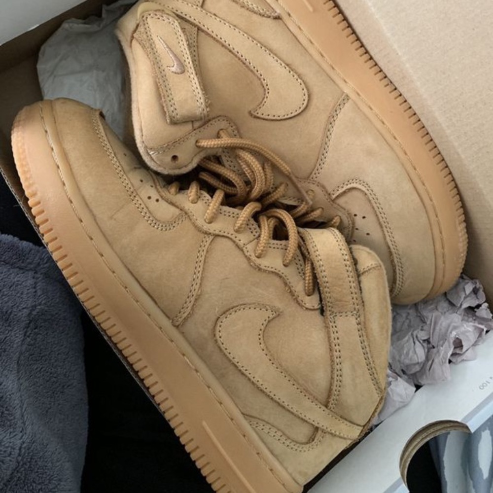 Wheat Air Force ones
